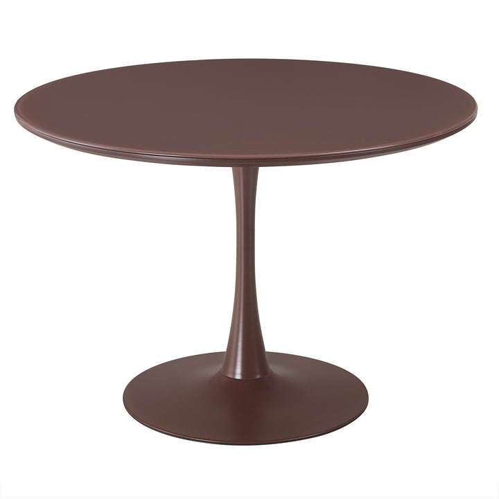 Neriah Round Dining Table - Plum