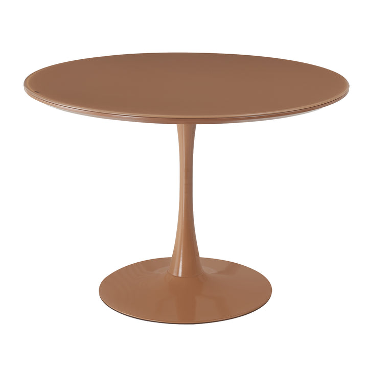 Neriah Round Dining Table - Pumpkin