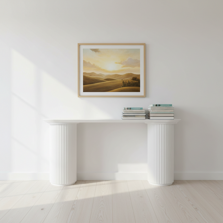Nomad Console Table - Large White