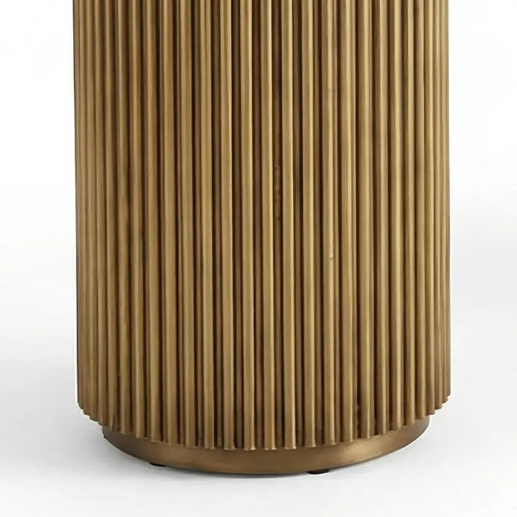 Nomad Console Table - Small Antique Gold