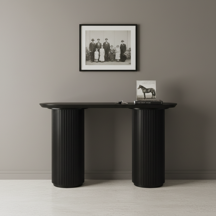 Nomad Console Table - Small Black
