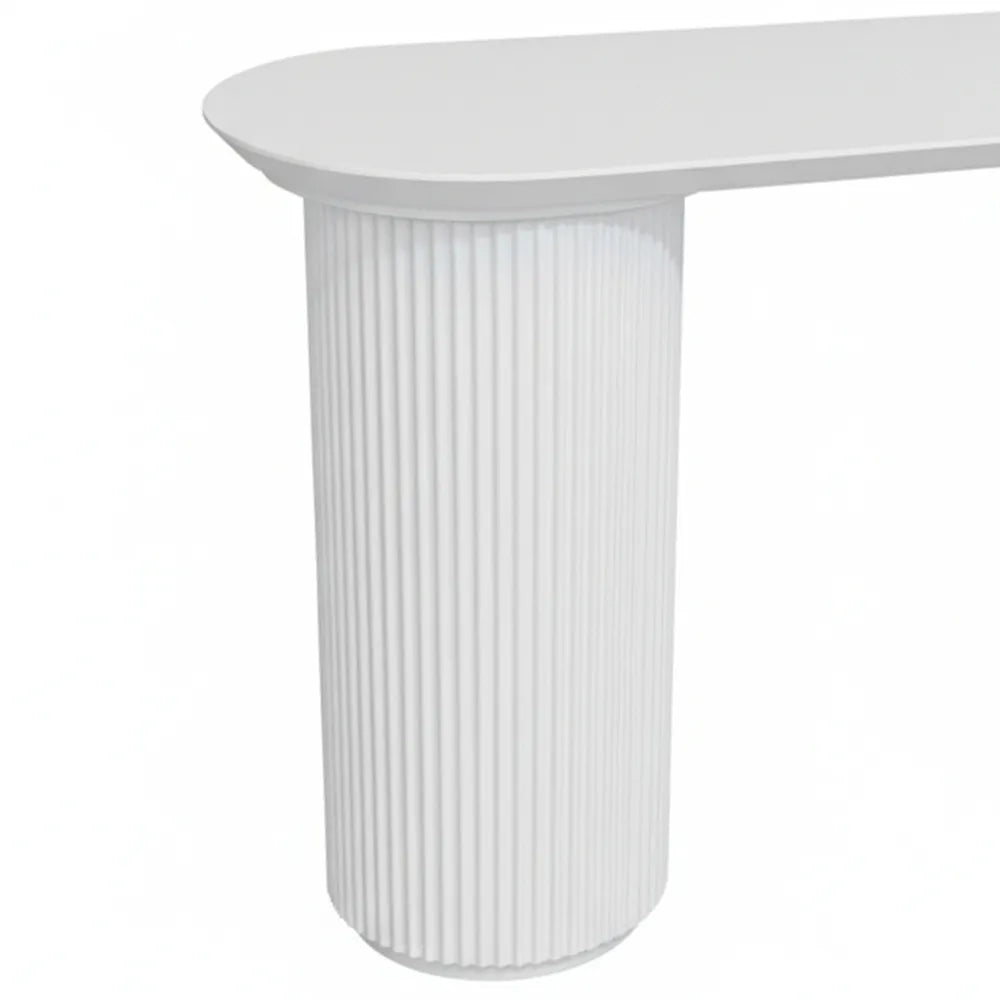 Nomad Console Table - Small White