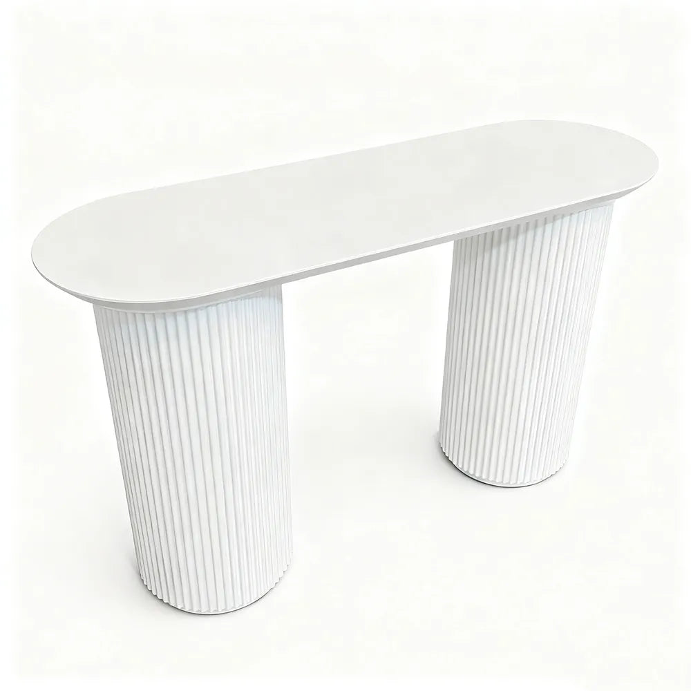 Nomad Console Table - Small White