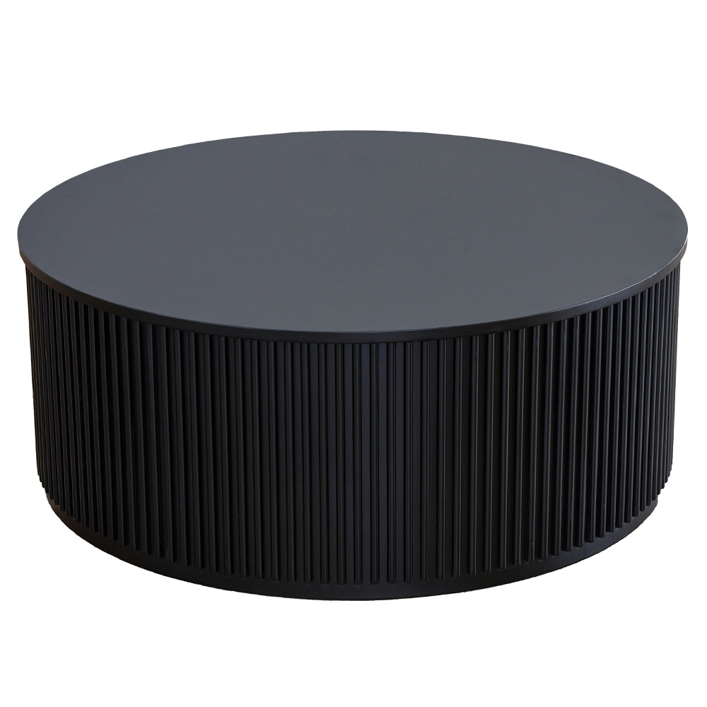Nomad Round Coffee Table - Black