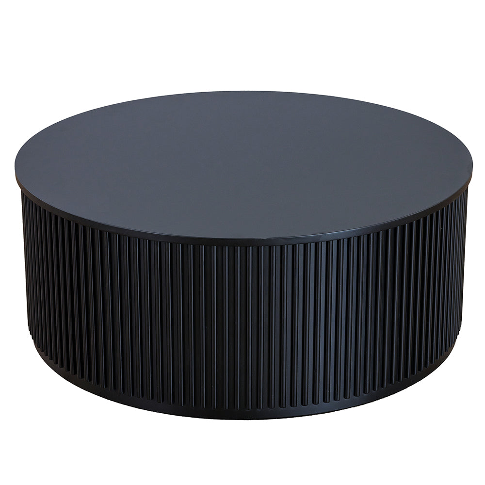 Nomad Round Coffee Table - Black