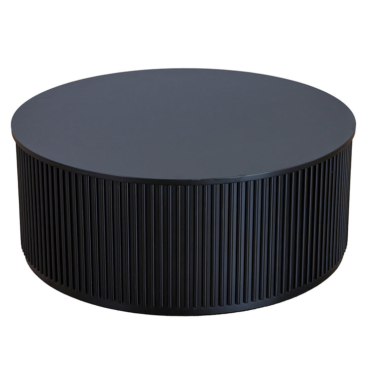 Nomad Round Coffee Table - Black