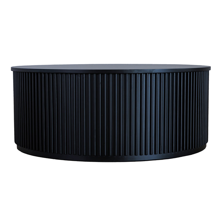 Nomad Round Coffee Table - Black