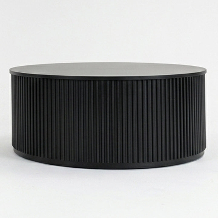 Nomad Round Coffee Table - Black