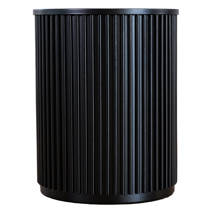 Nomad Round Side Table - Black