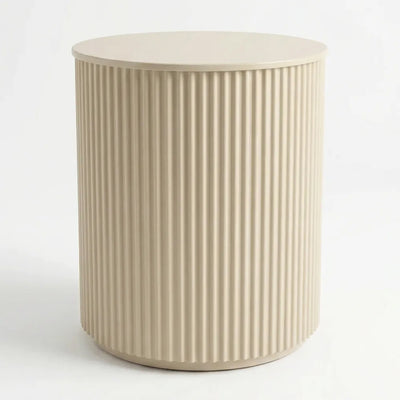 Nomad Side Table - Cream
