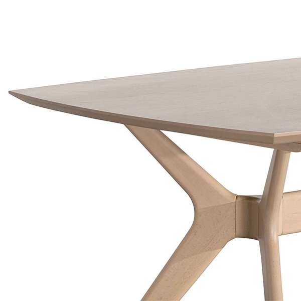 Nora 1.85m Dining Table - Pale Oak