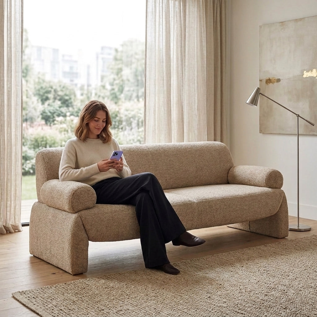 Noraville 3 Seater Sofa - Brown