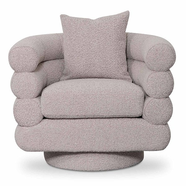 Norville Armchair - Ash Grey Boucle