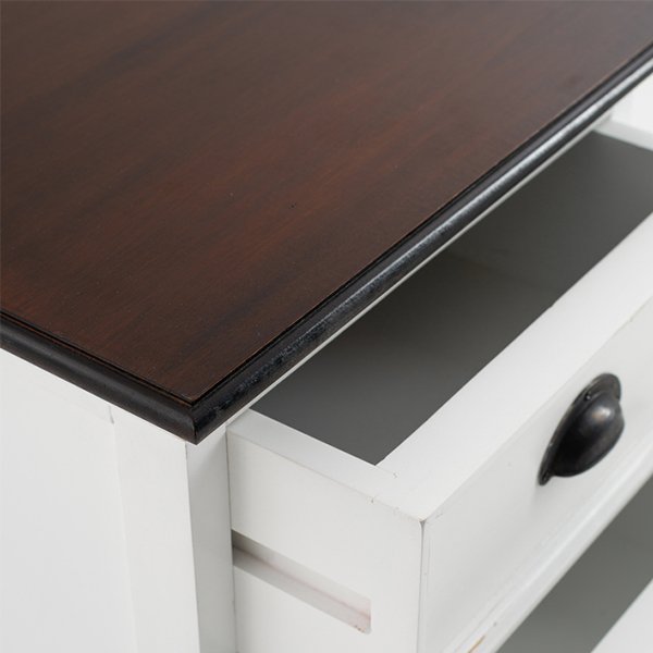 Halifax Accent Solid Mahogany Bedside Drawer Unit