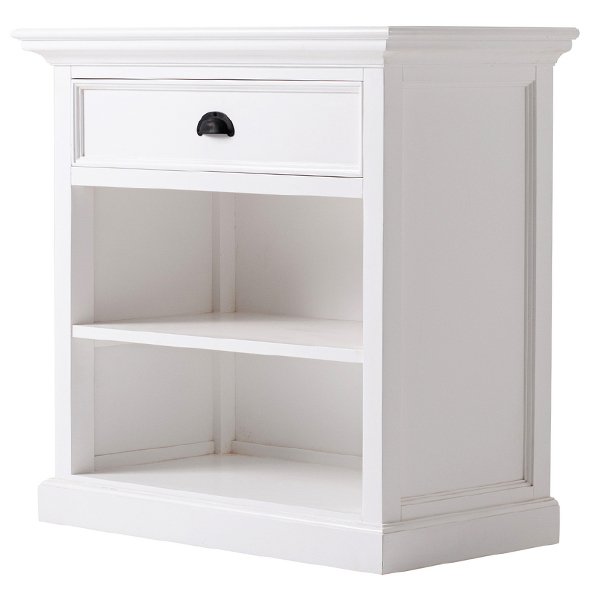 Halifax Grand Bedside Table with Shelves