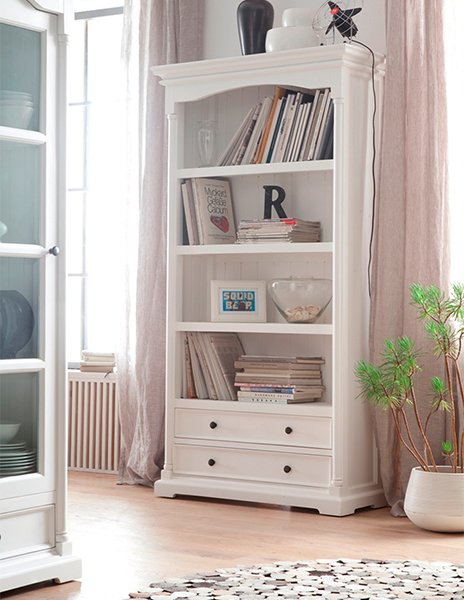 Provence Mahogany Timber Bookcase