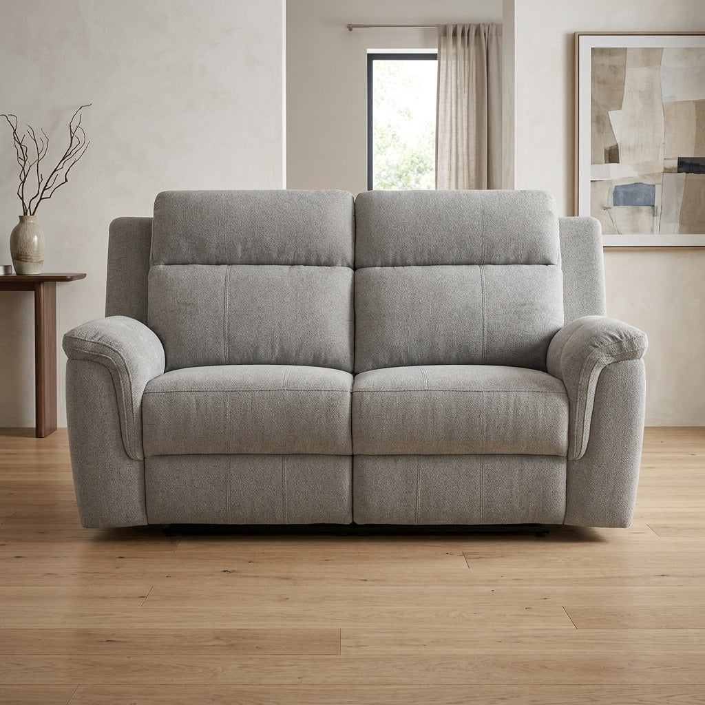Nundle 2 Seater Fabric Recliner Sofa