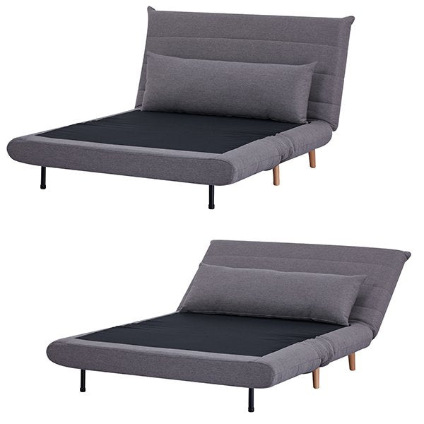 Victoria Dark Grey 2 Seater Sofa Bed