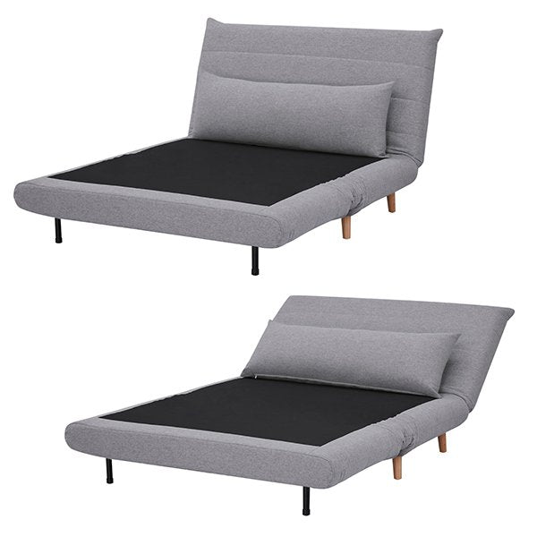 Victoria Grey 2 Seater Sofa Bed