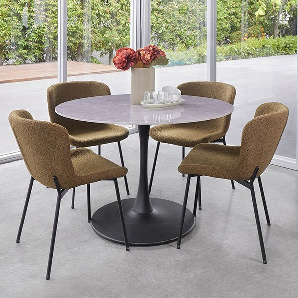 Owen Ceramic Dining Table - Bulgarian Grey