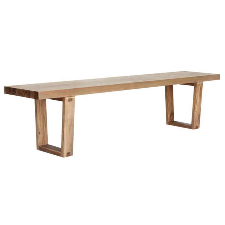 Oregon Elm Dining Bench