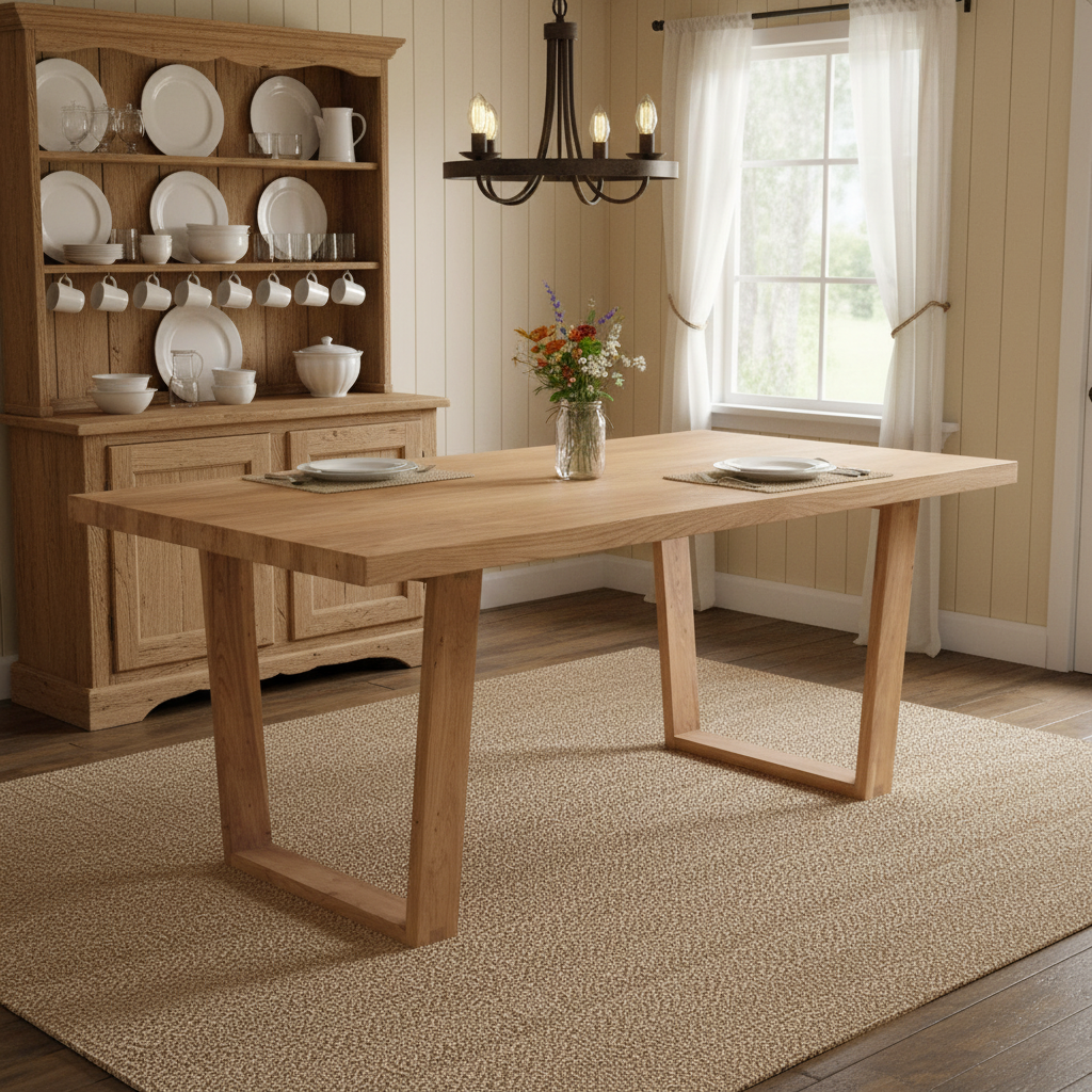 Oregon Elm Dining Table