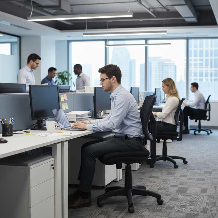 Oreo Medium Back Mesh Ergonomic Office Chair