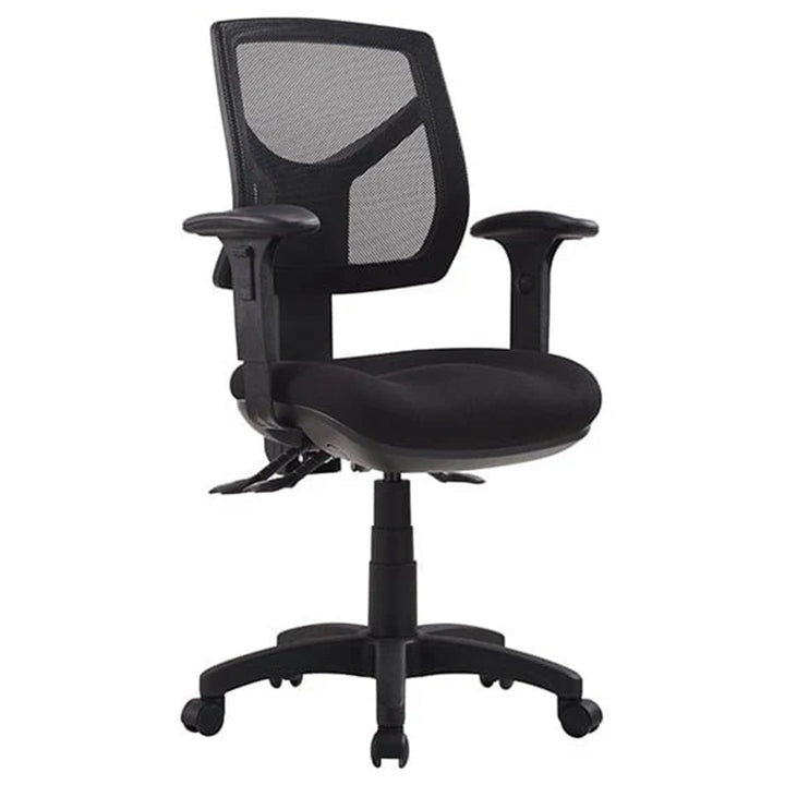 Oreo Medium Back Mesh Ergonomic Office Chair with Adjustable Arms