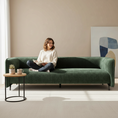 Orlando 3 Seater Sofa - Green