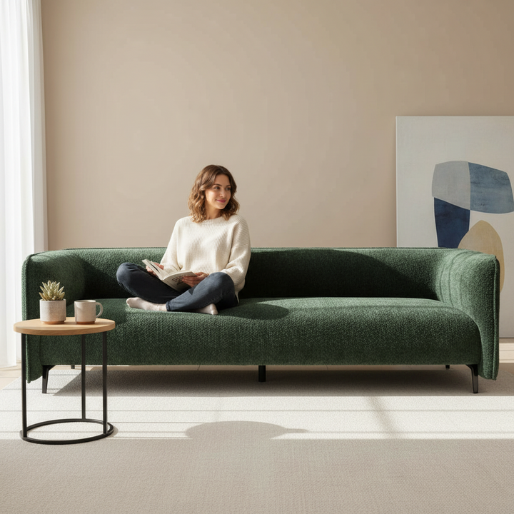 Orlando 3 Seater Sofa - Green