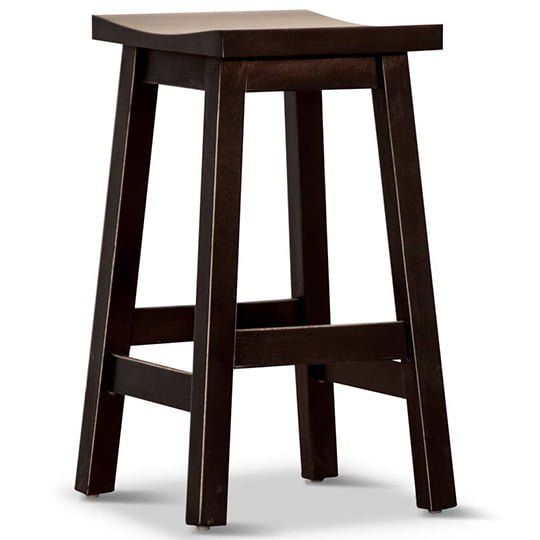 Dosave Wooden Bar Stool - Black