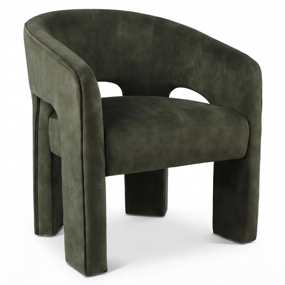 Oscar Dining Chair - Moss Velvet