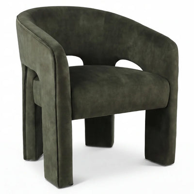 Oscar Dining Chair - Moss Velvet