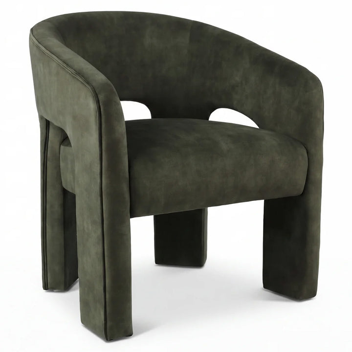 Oscar Dining Chair - Moss Velvet