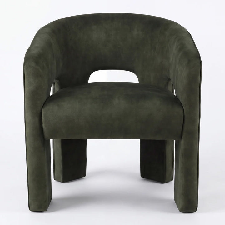 Oscar Dining Chair - Moss Velvet