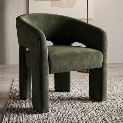 Oscar Dining Chair - Moss Velvet