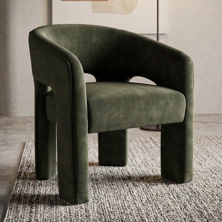 Oscar Dining Chair - Moss Velvet