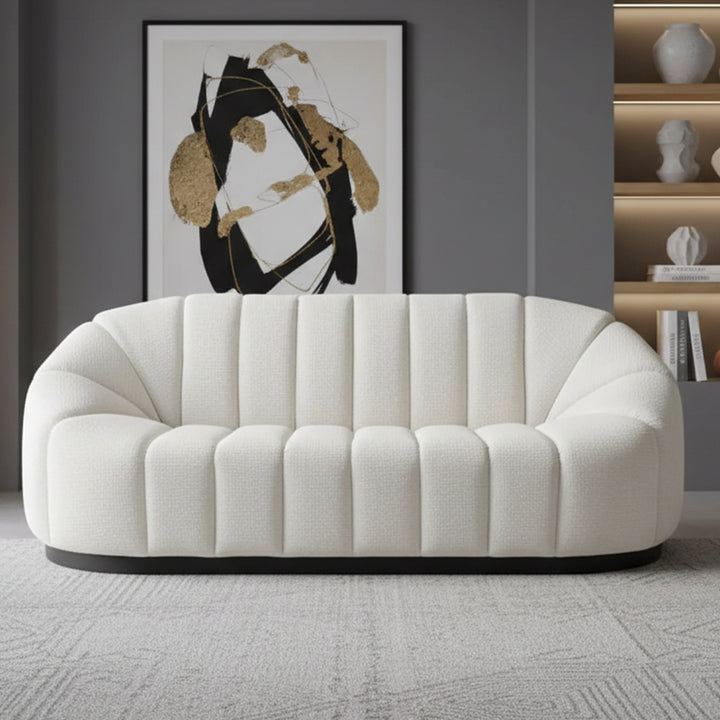 Otavalo Fabric Sofa - Cream