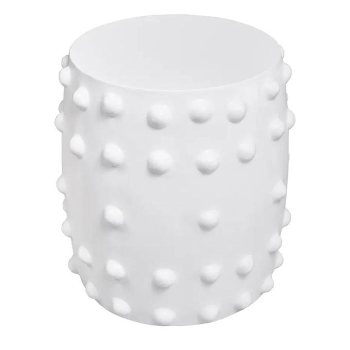 Otto Concrete Stool - White