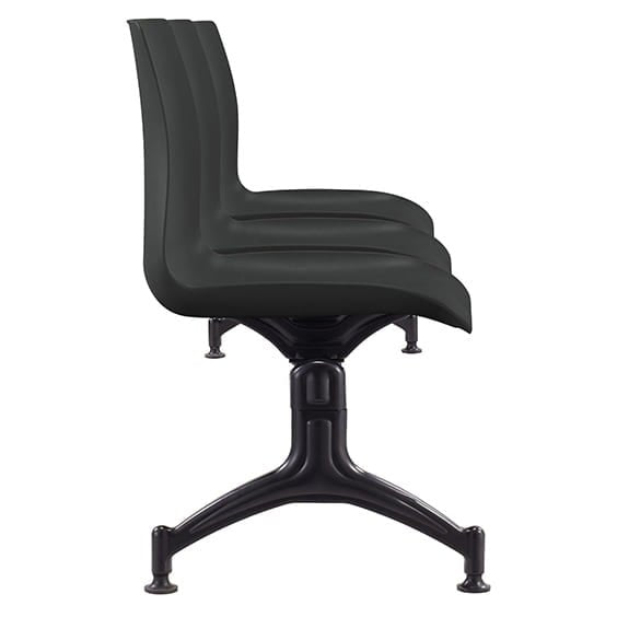 POD 3 Seater Beam Seat - Black