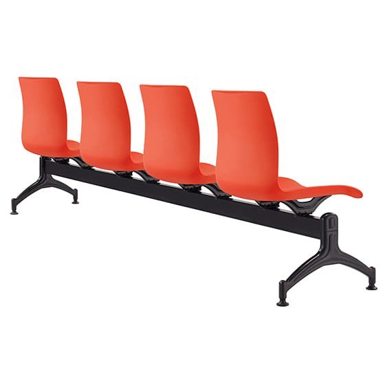 POD 4 Seater Beam Seat - Red