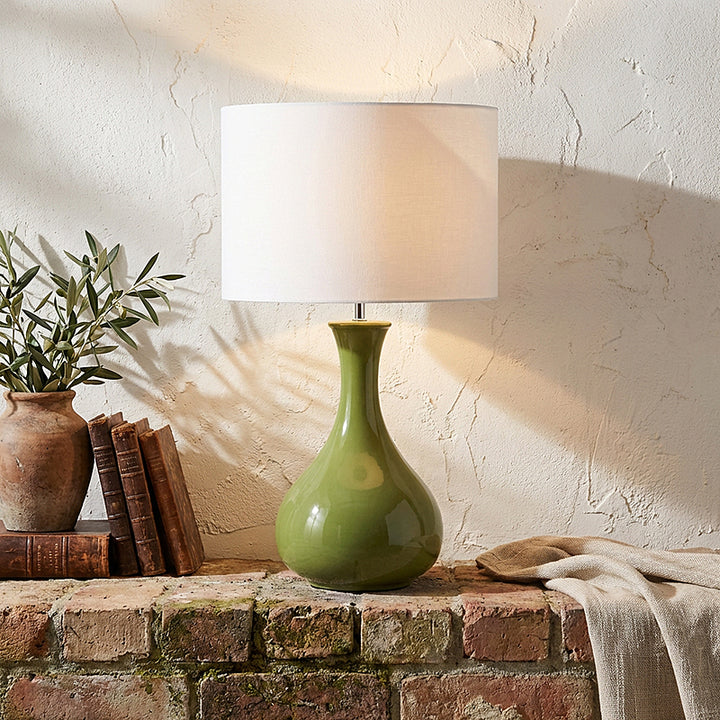 Prestwich Table Lamp - Green