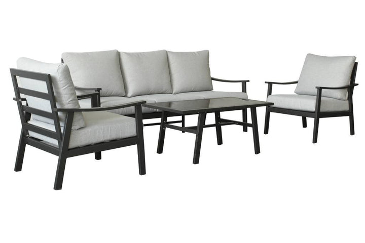 Juniper 4 Piece Metal Outdoor Sofa Set