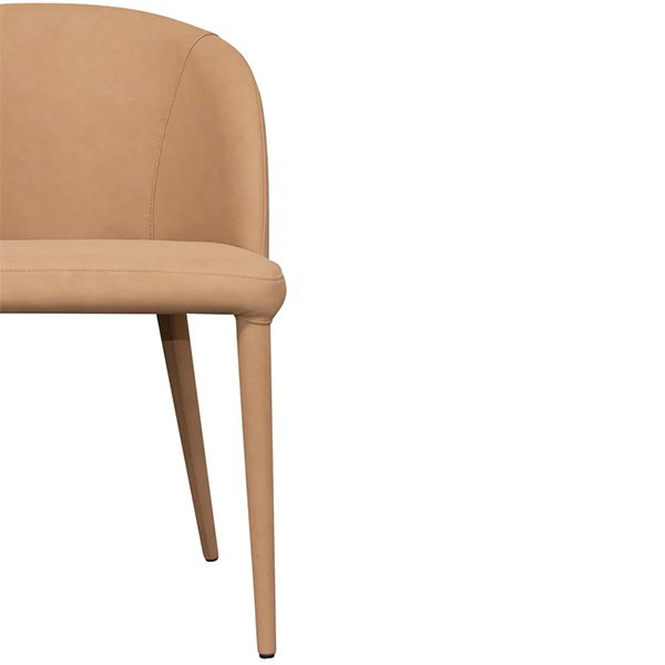 Paltrow Dining Chair - Tan Vegan Leather