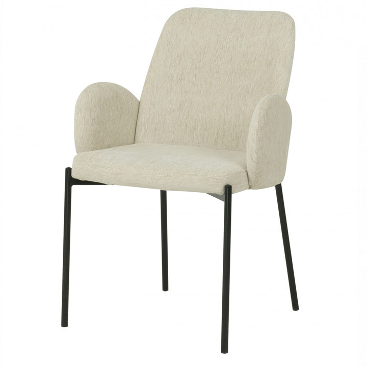 Parry Upholstered Dining Chairs (Set of 2) - Oat