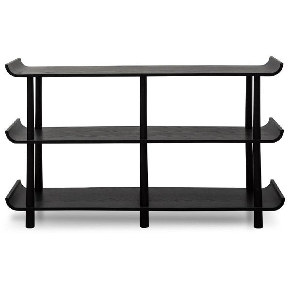 Payton Wooden Shelving Unit - Black