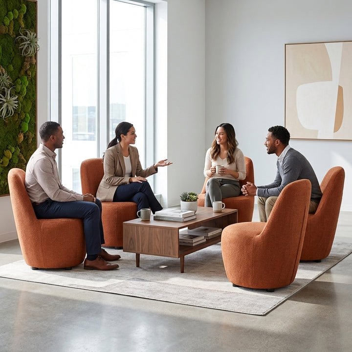 Perisher Chair - Terracotta