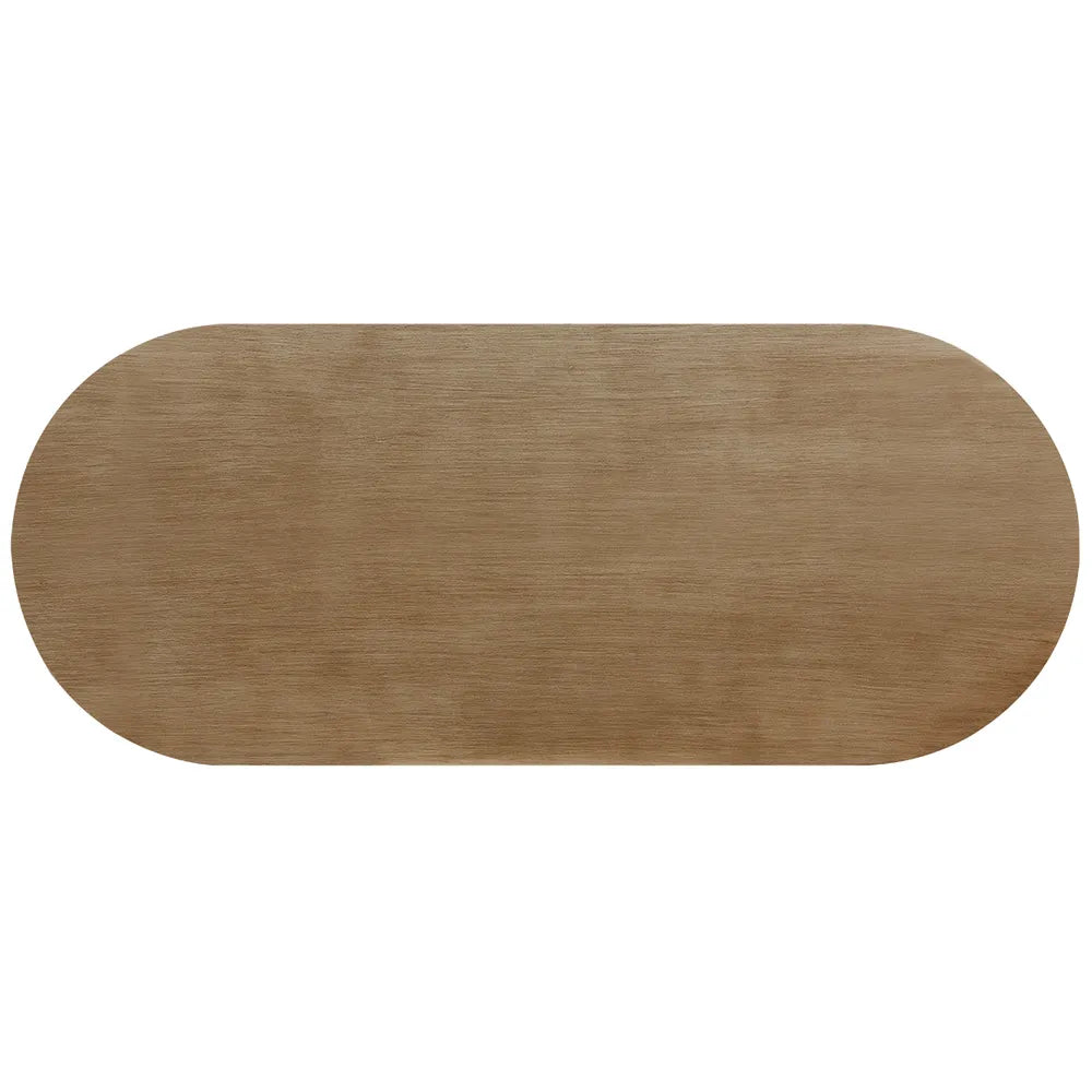 Picton Oval Dining Table - Gold