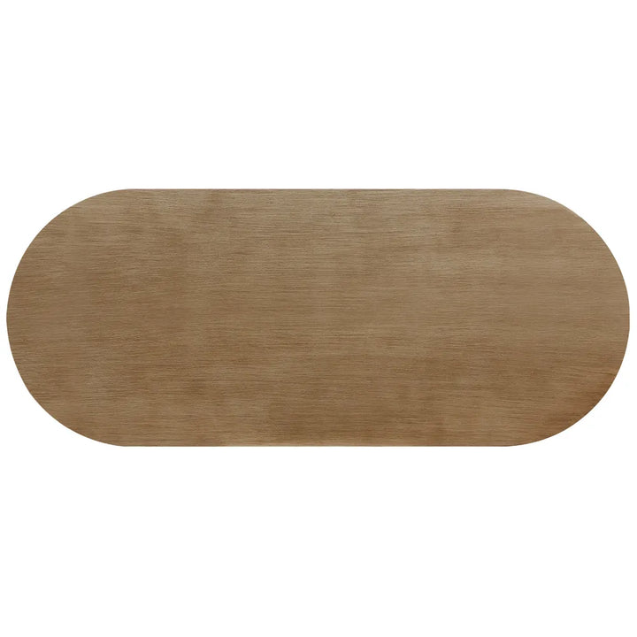 Picton Oval Dining Table - Gold