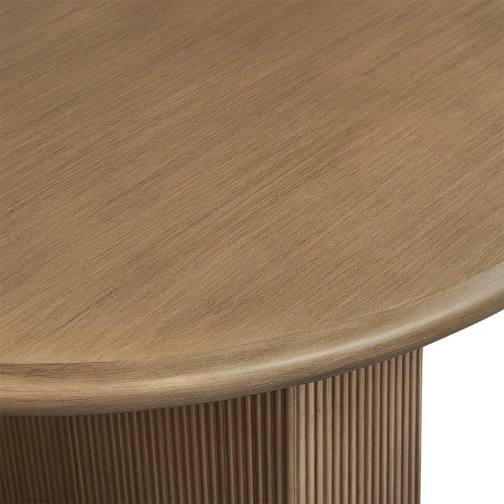 Picton Oval Dining Table - Gold